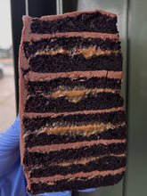Load image into Gallery viewer, Chocolate Cinnamon Caramel Fudge Cake ^