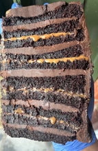 Load image into Gallery viewer, Chocolate Cinnamon Caramel Fudge Cake ^