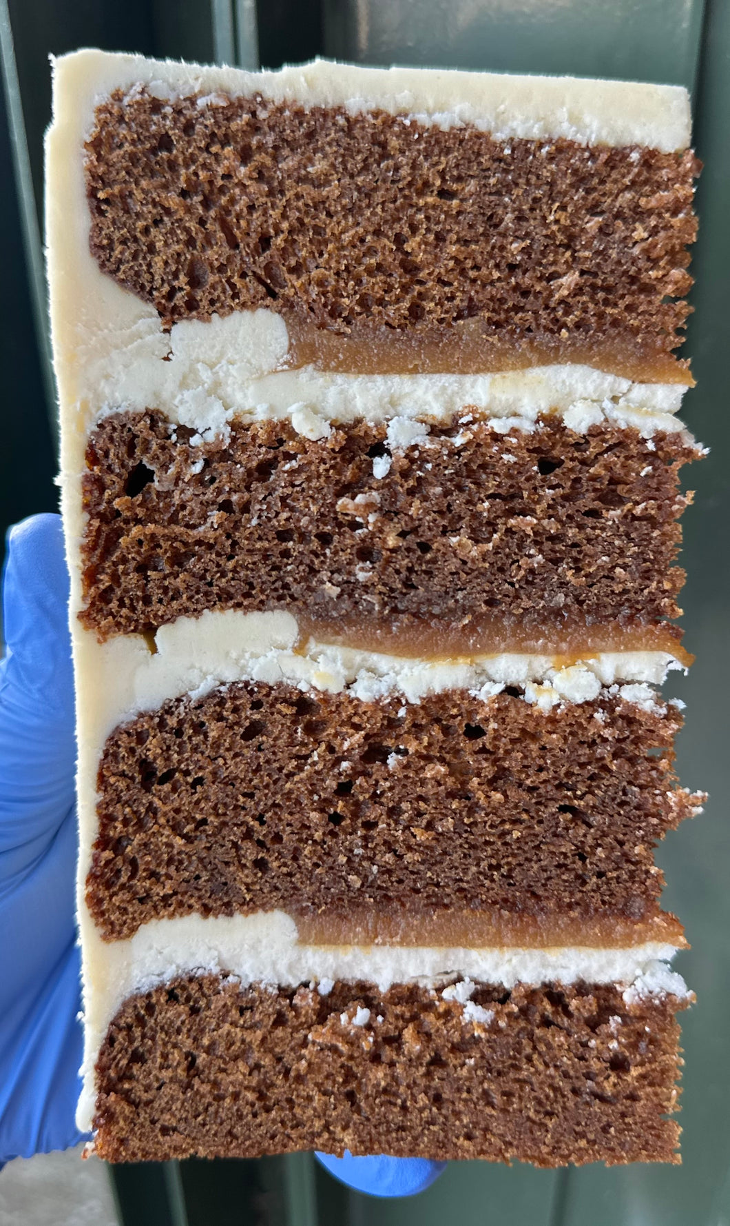 Ginger, Rum & Salted Caramel Cake ^