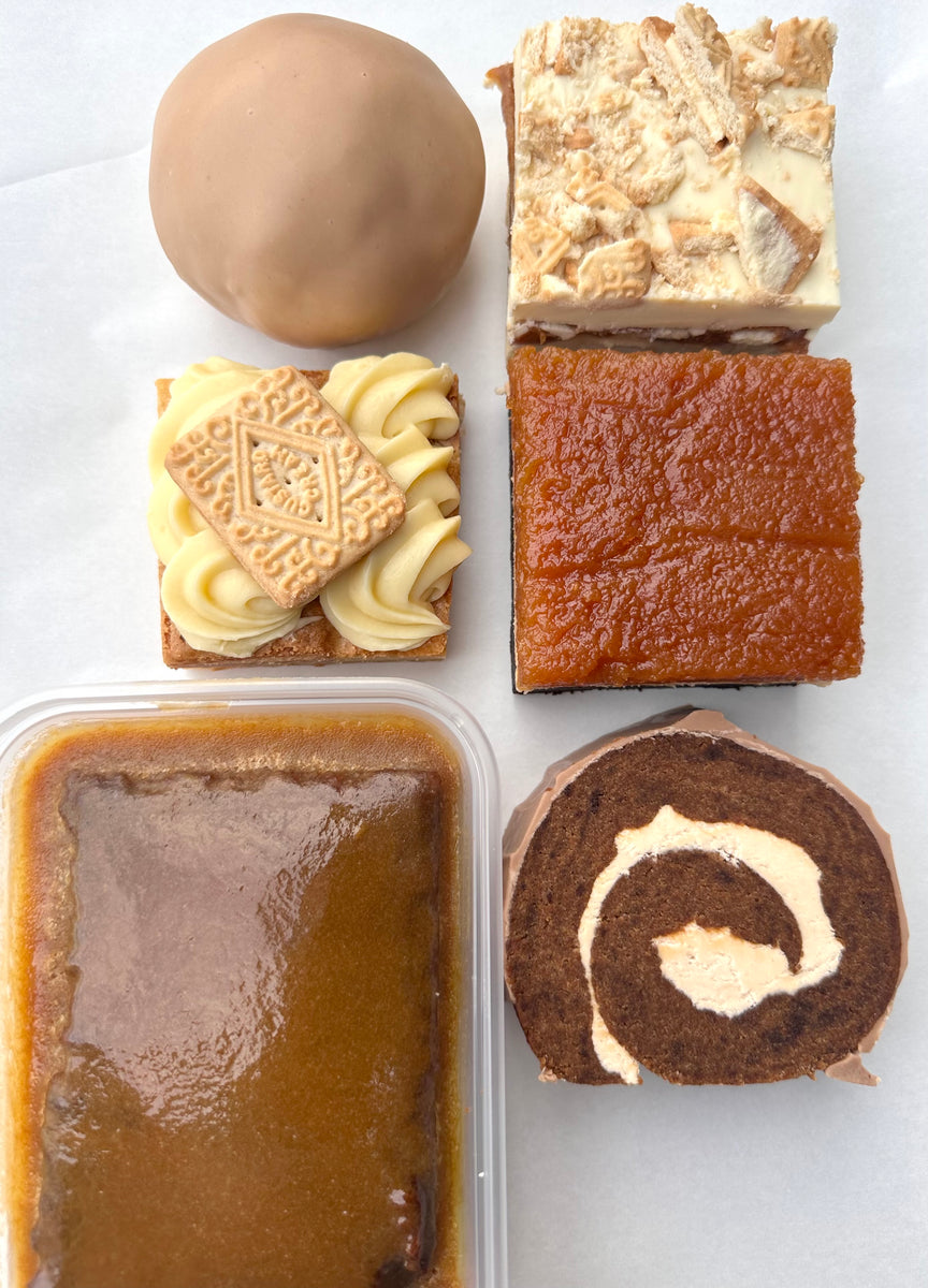 Sticky Toffee Pudding, Treacle & Custard Box Bakery