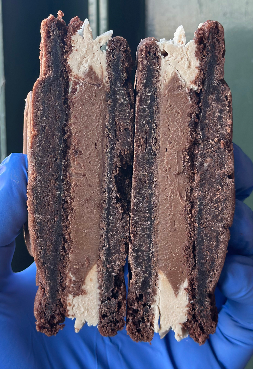 Chocolate Orange Cookie Sandwich ^