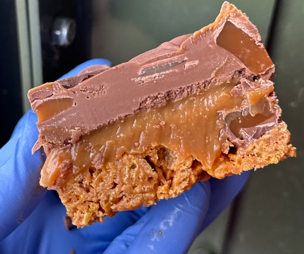 Caramel CRAZY Cornflake Millionaires