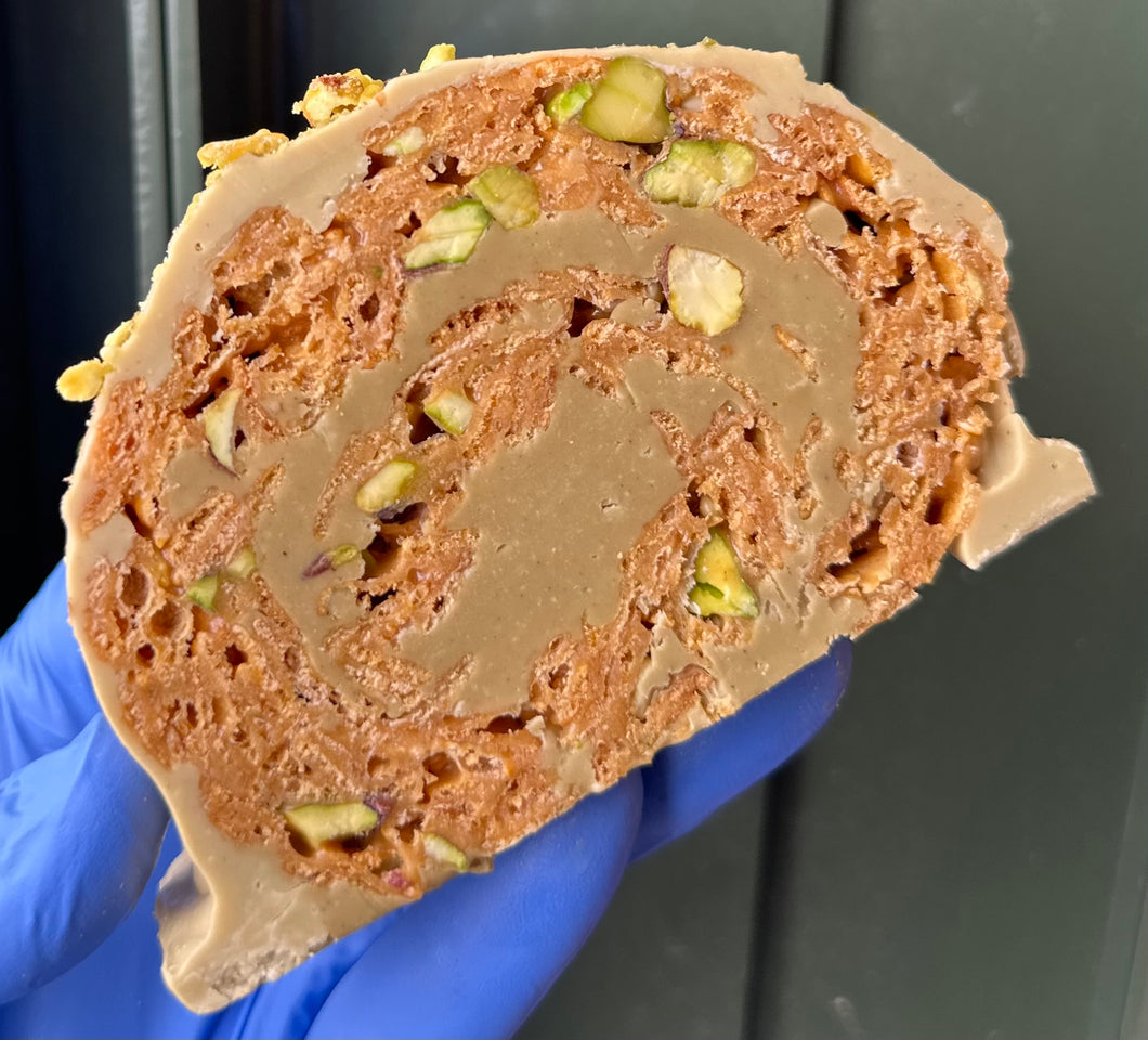 Pistachio Cornflake Roll
