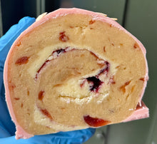 Load image into Gallery viewer, Cherry Bakewell Blondie Roll ^
