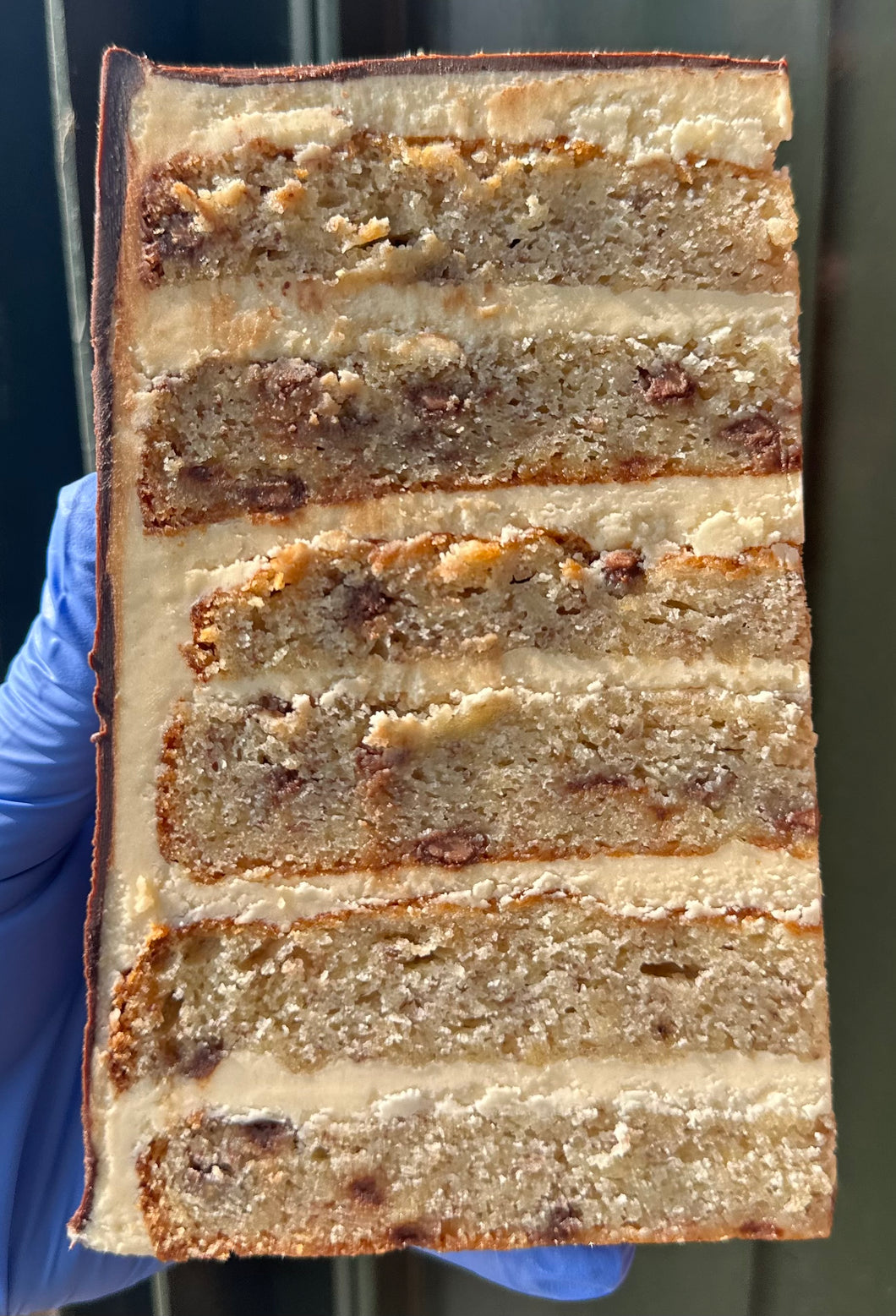 Choc Chip Banana Cake ^