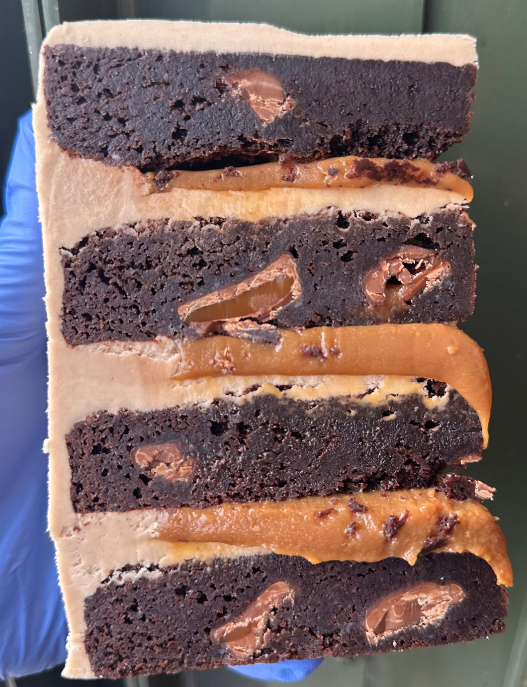 Cadbury Caramel Brownie Cake *^