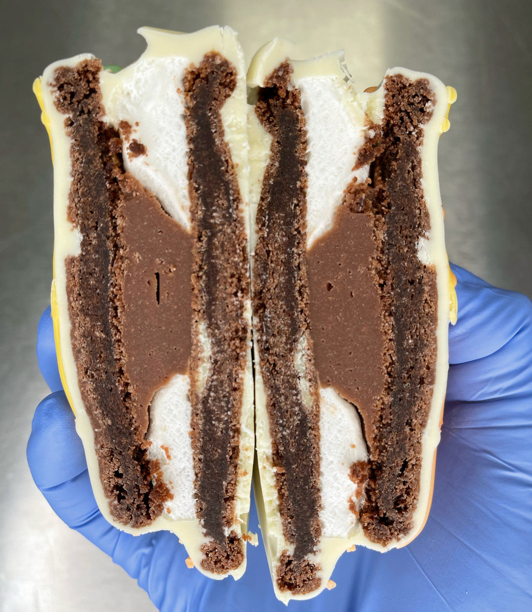 Triple Chocolate Wagon Wheel