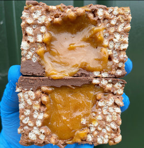 Chocolate Caramel Crispie Crevice