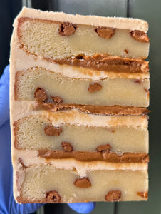 Biscoff Blondie Cake ^