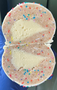 White Chocolate Funfetti Cake Ball ^