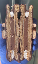 Load image into Gallery viewer, Dark Chocolate, Sea Salt &amp; Pretzel Wagon Wheel
