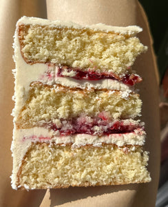 Coconut & Jam Cake