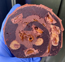Load image into Gallery viewer, Caramel Cookie Dough Brownie Roll
