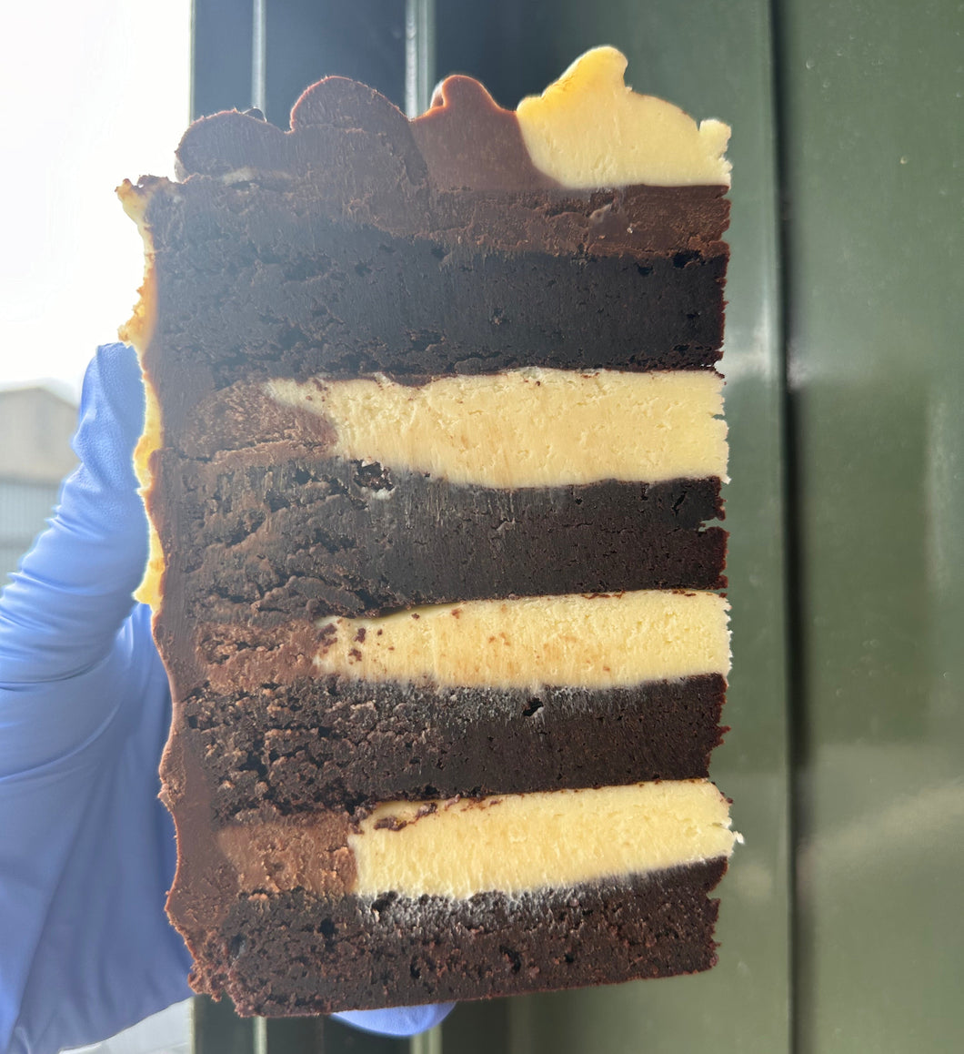 Triple Chocolate Brownie Cake* ^