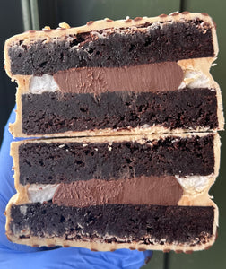 Kinder & Nutella Brownie Wagon Wheel *