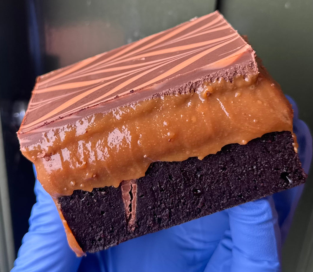 Orange Bailey's Millionaire's Brownie ^