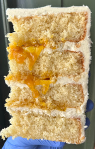 Coconut, Mango & Passionfruit Cake ^
