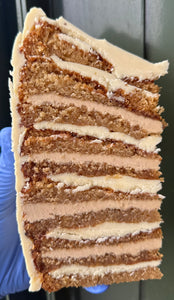 Kinder Fudge Caramel Cake ^