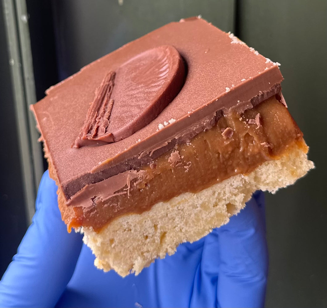 Chocolate Orange Millionaires Shortbread ^