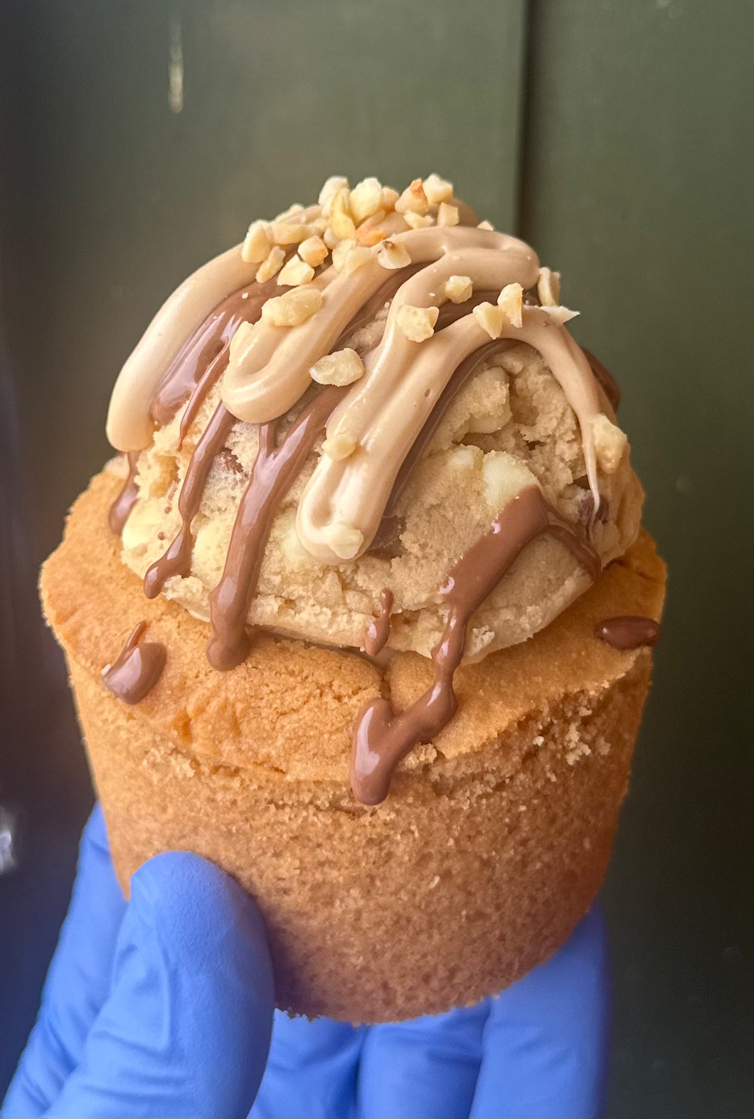 Kinder & Nutella Cookie Cup ^