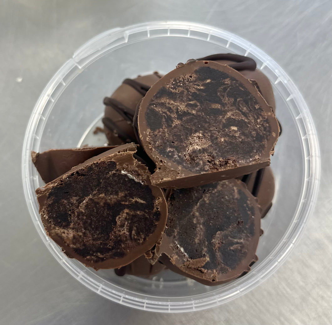Chocolate Cookie Truffles ^
