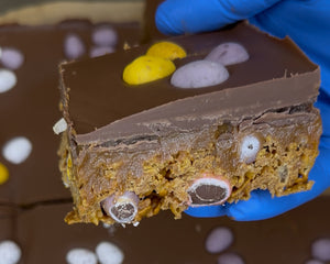 Mini Egg Cornflake Millionaires