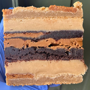 Biscoff Cookie Brownie Pie ^