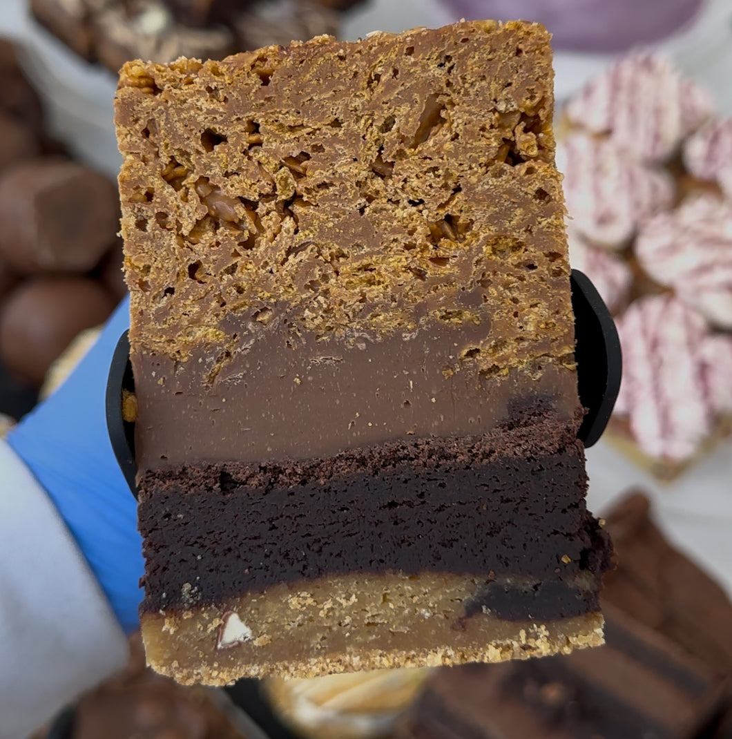 Dairy Milk Cornflake Brookie