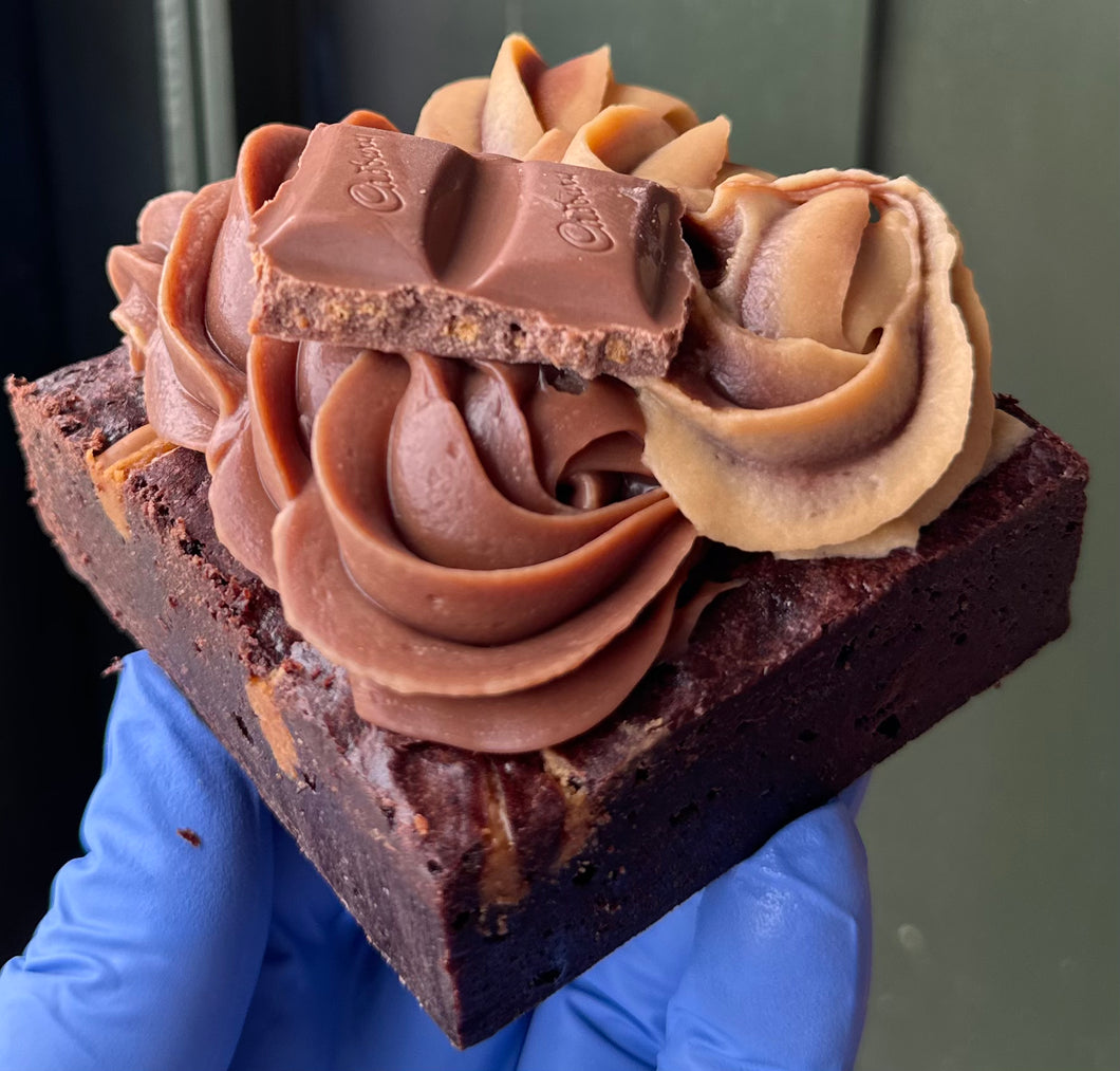 Dairy Milk & Biscoff Brownie