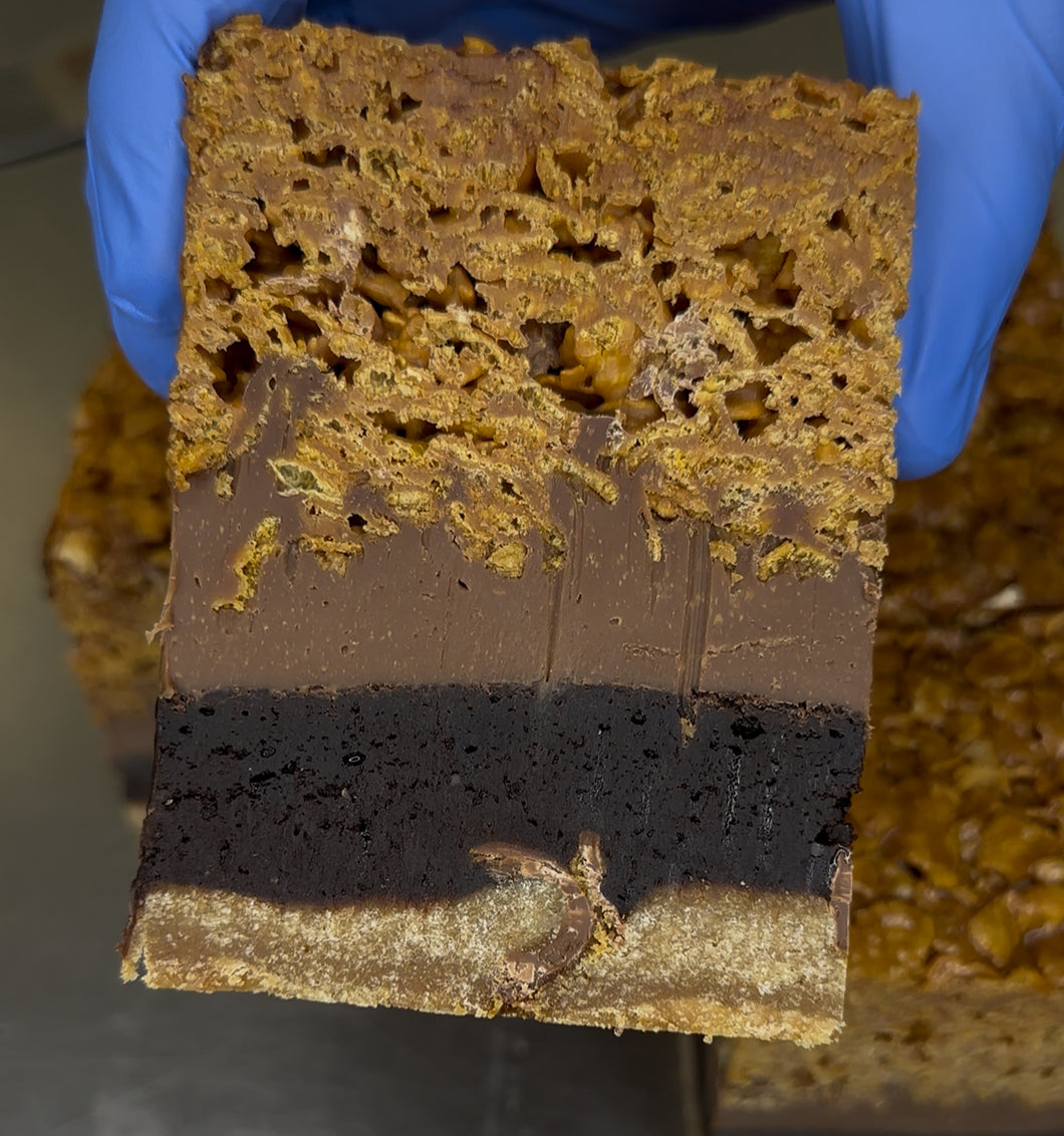 Crunchie Rocks Cornflake Brookie