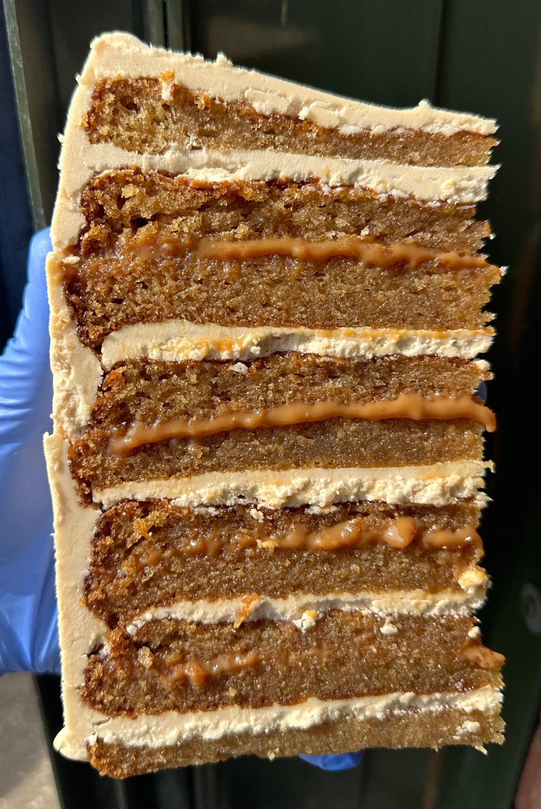 Biscoff Fudge Caramel Cake ^