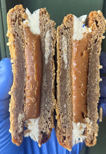 Pumpkin Spice Cookie Sandwich ^