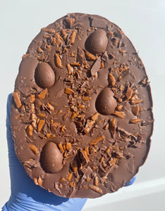 Daim, Rolo & Salted Caramel Rocky Road Easter Egg