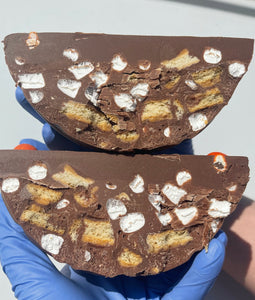 Chocolate Orange Rocky Road Easter Egg