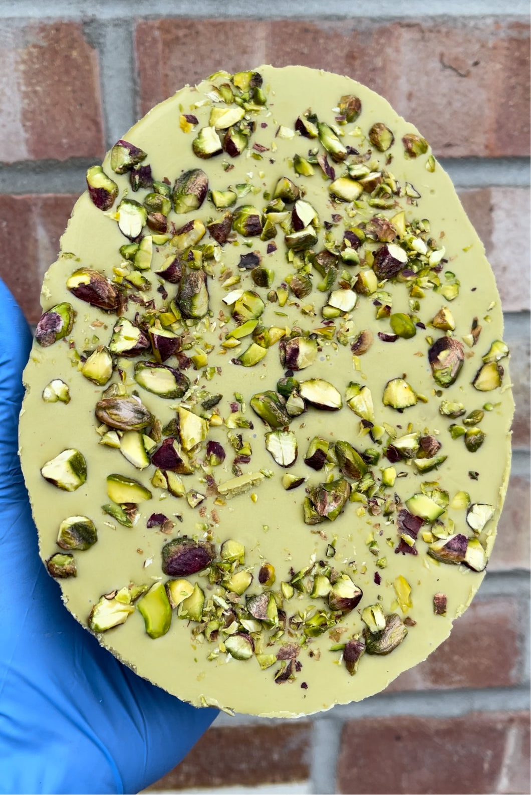 Pistachio Rocky Road Easter Egg